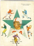 Smith versus Roosevelt 1956 football program (Atlanta high schools)