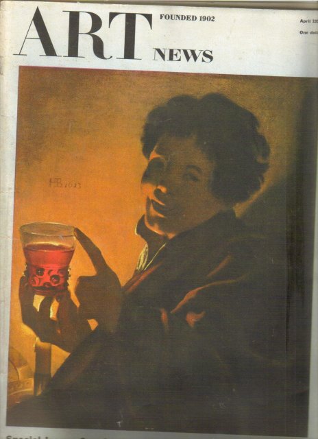 Art News magazine April 1956