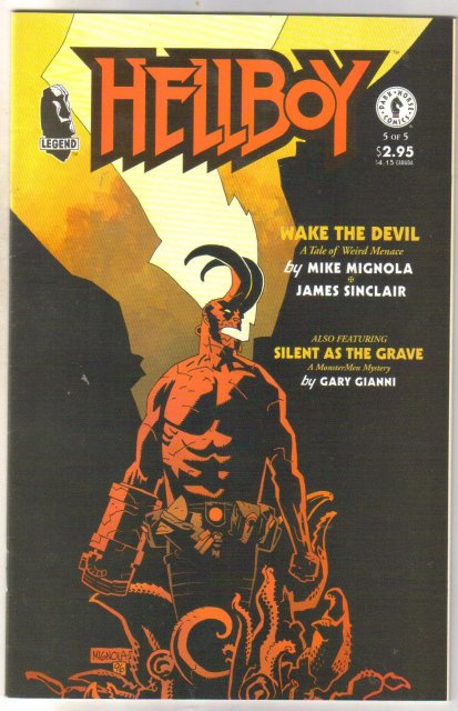 Hellboy #5 comic book near mint 9.4