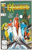 Excalibur #1 comic book near mint 9.4