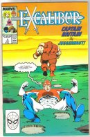 Excalibur #3 comic book near mint 9.4