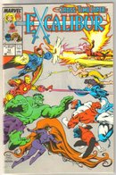 Excalibur #14 comic book near mint 9.4