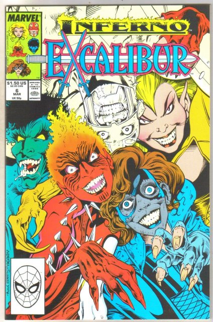 Excalibur #6 comic book mint 9.8