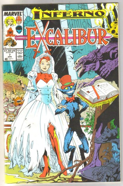 Excalibur #7 comic book mint 9.8