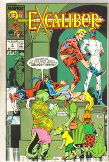Excalibur #9 comic book mint 9.8