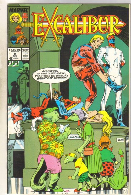 Excalibur #9 comic book mint 9.8
