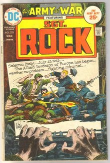 Our Army at War featuring Sgt. Rock #278 comic book very good 4.0