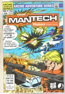 Mantech #3 comic book near mint 9.4