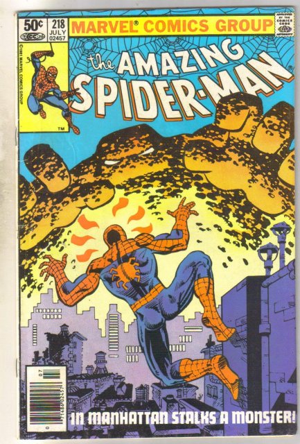 Amazing Spider-man #218 fine 6.0