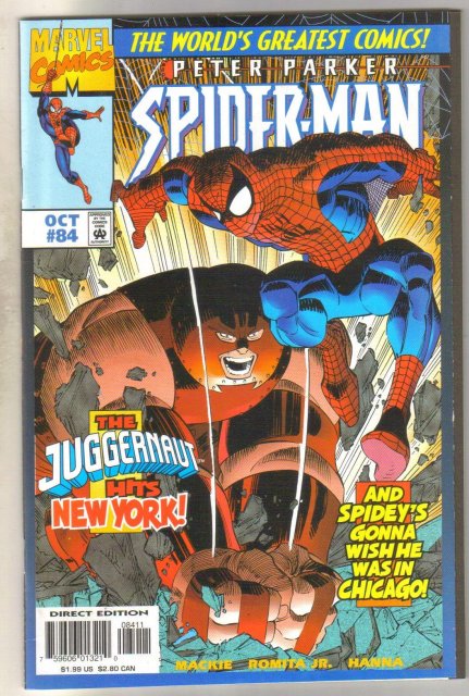 Spider-man #84 comic book mint 9.8
