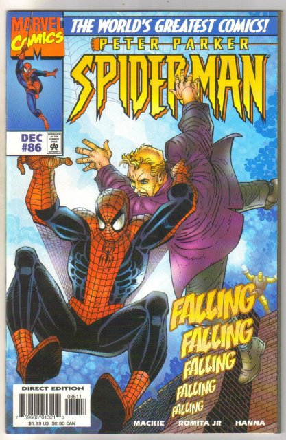 Spider-man #86 comic book mint 9.8