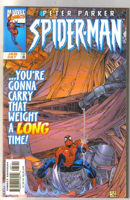 Spider-man #87 comic book mint 9.8