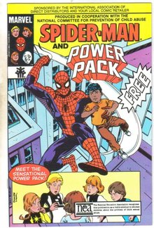 Spider-man and Power Pack promotional giveaway comic book mint 9.8