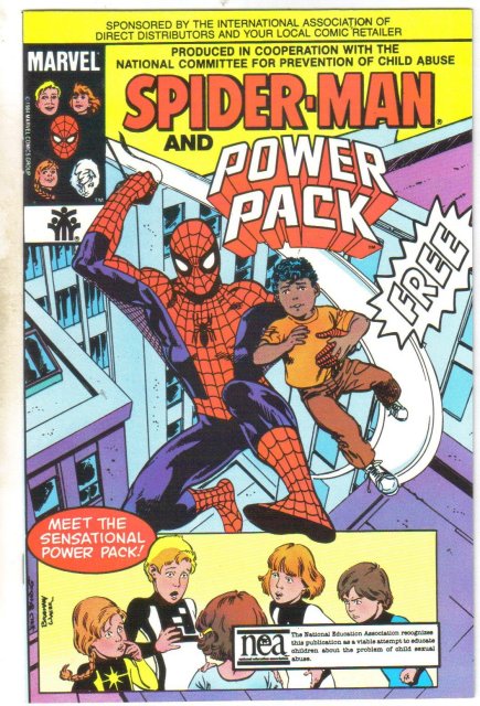 Spider-man and Power Pack promotional giveaway comic book mint 9.8