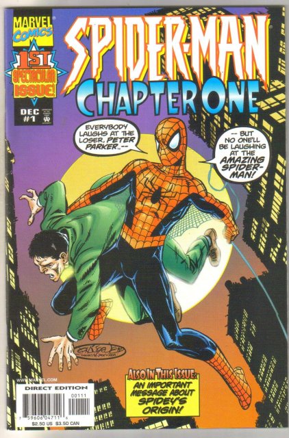 Spider-man Chapter One #1 comic book near mint 9.4