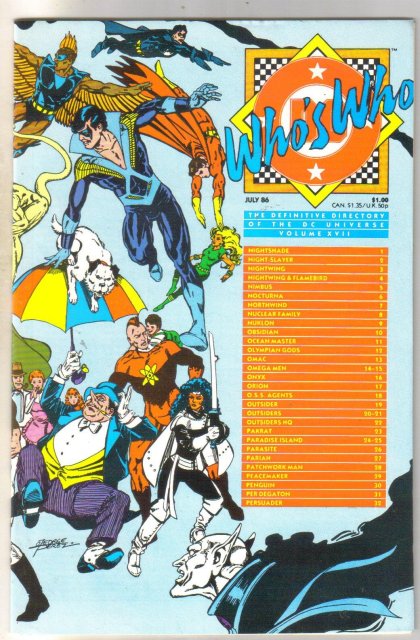 Who's Who #17 comic directory mint 9.8