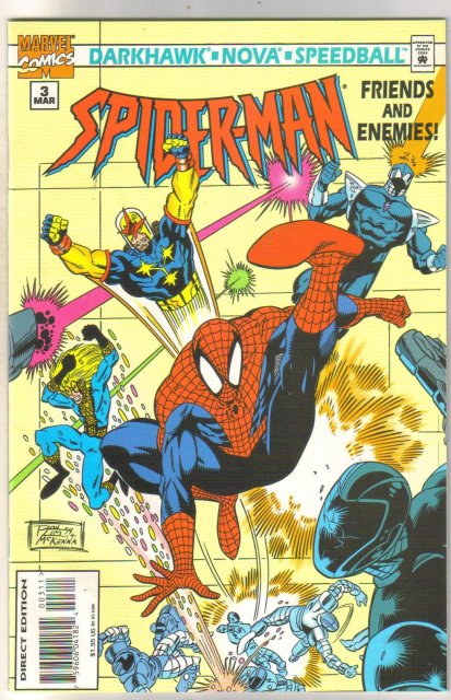 Spider-man Friends and Enemies #3 comic book near mint 9.4