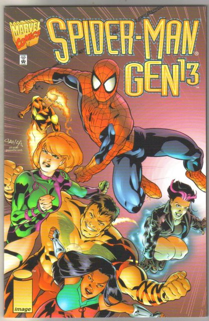Spider-man Gen 13 comic book mint 9.8