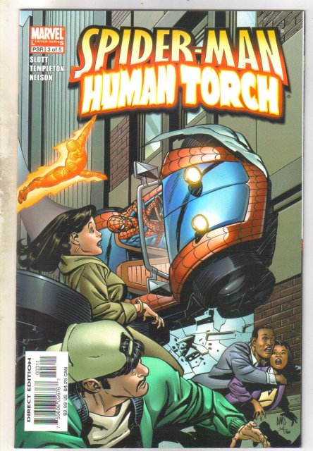 Spider-man Human Torch #3 comic book mint 9.8