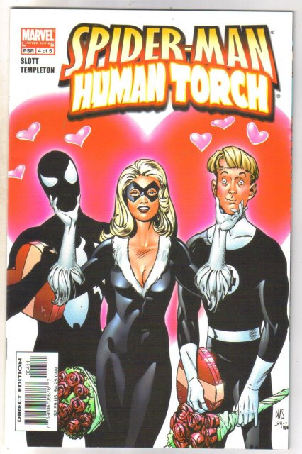 Spider-man Human Torch #4 comic book mint 9.8