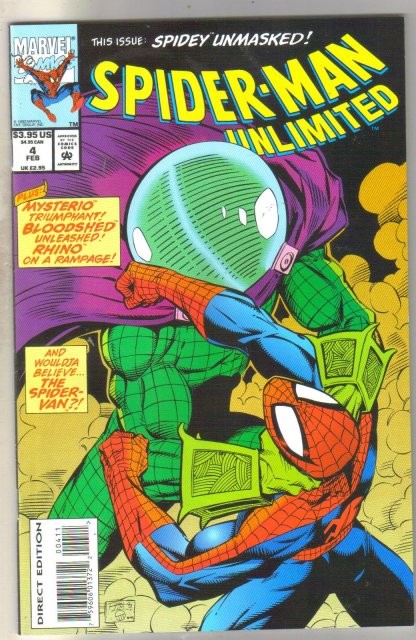 Spider-man Unlimited #4 comic book near mint 9.4