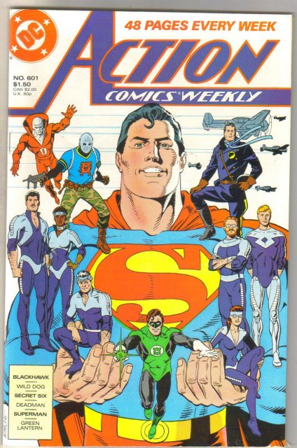 Action Comics #601 comic book mint 9.8