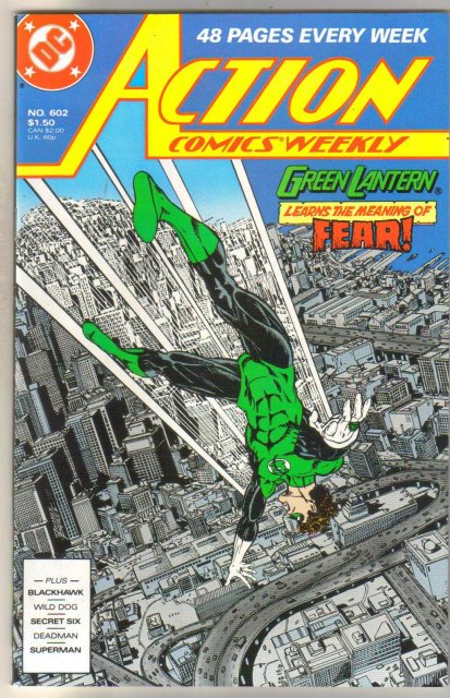 Action Comics #602 comic book mint 9.8