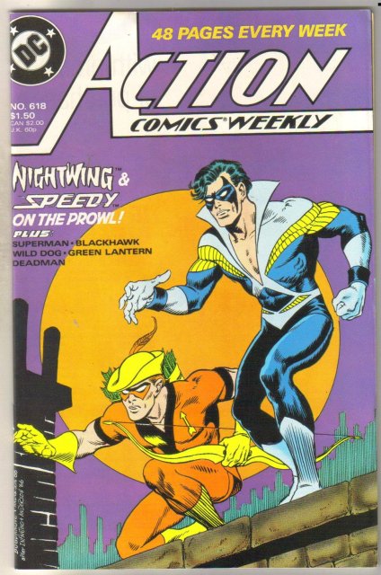 Action Comics #618 near mint 9.4