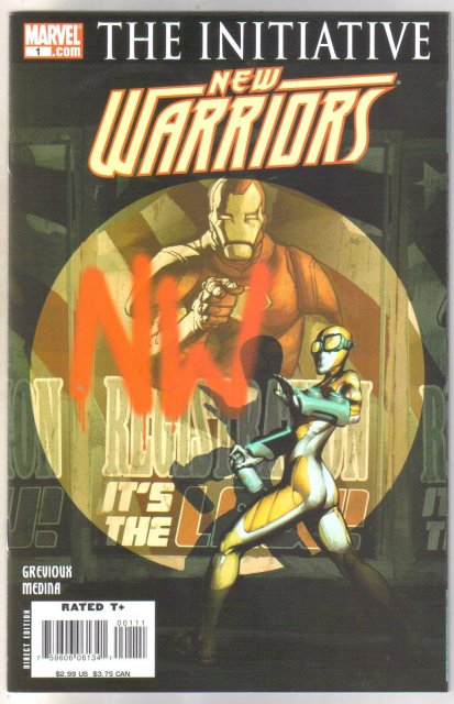 New Warriors #1 comic book mint 9.8