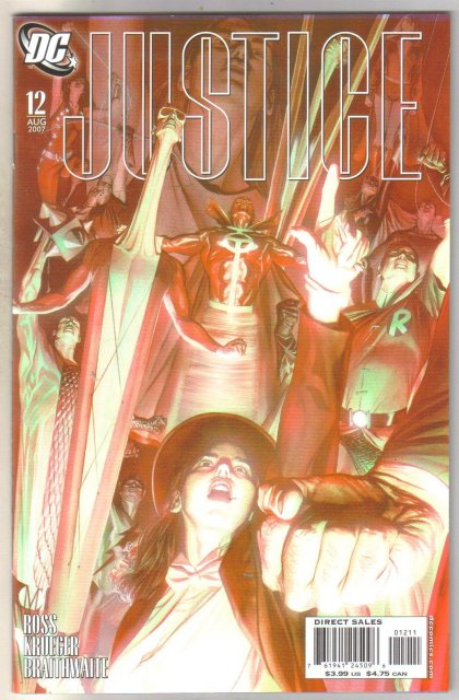 Justice #12 comic book mint 9.8