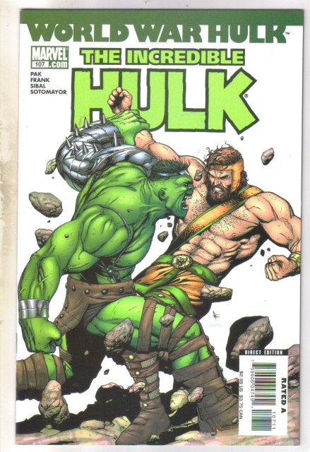 Incredible Hulk #107 comic book mint 9.8