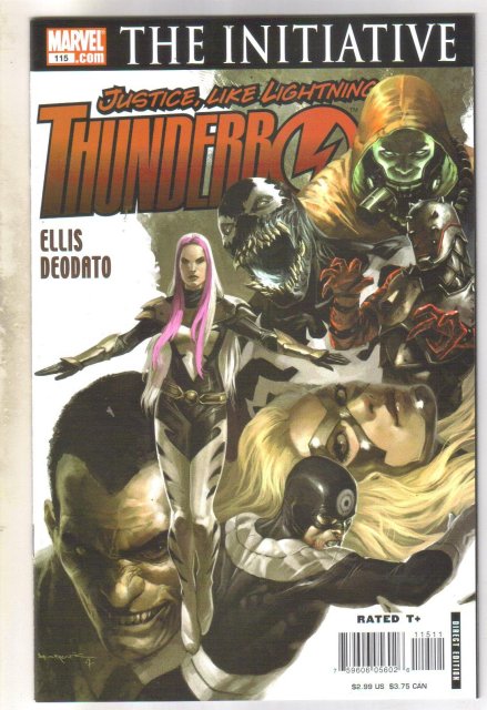 Thunderbolts #115 comic book mint 9.8