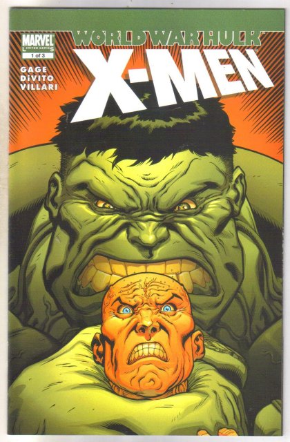World War Hulk X-men #1 comic book mint 9.8