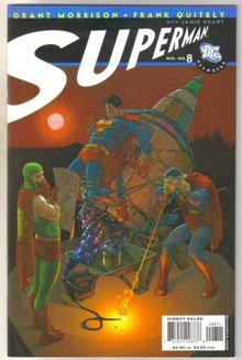 Superman #8 comic book mint 9.8