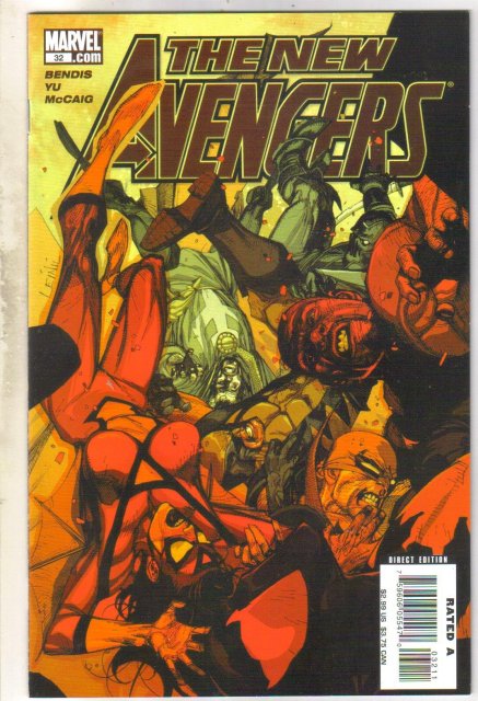 New Avengers #32 comic book mint 9.8