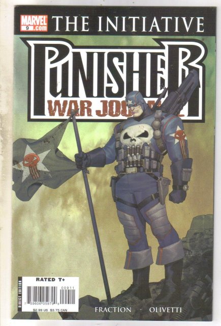 Punisher War Journal #9 comic book mint 9.8