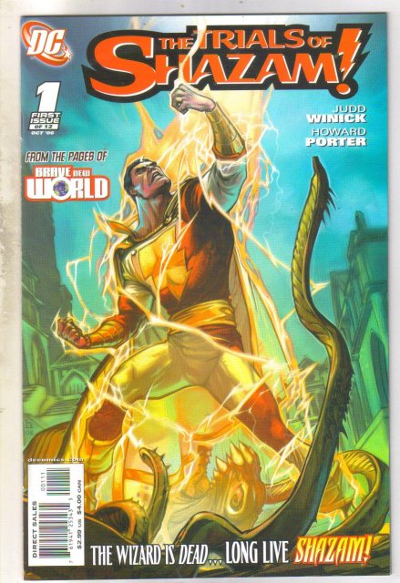 Trials of Shazam #1 comic book mint 9.8