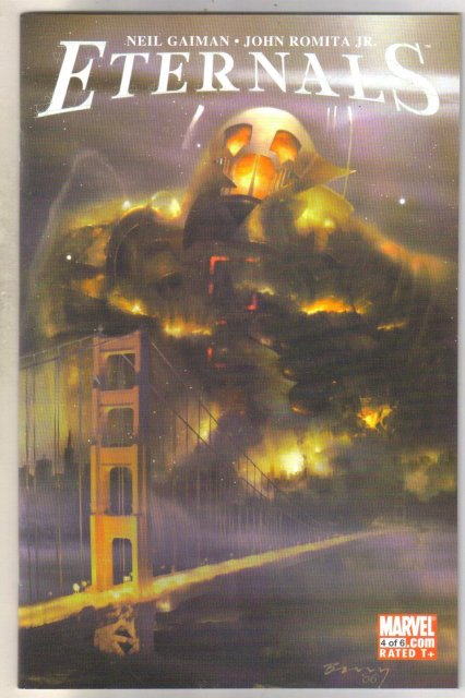Eternals #4 Neil Gaiman comic book mint 9.8