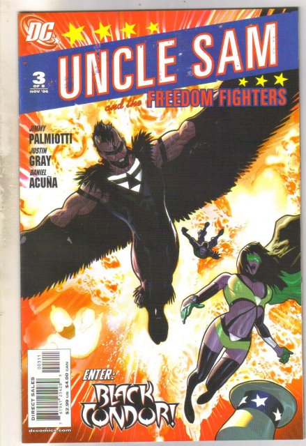 Uncle Sam #3 comic book mint 9.8
