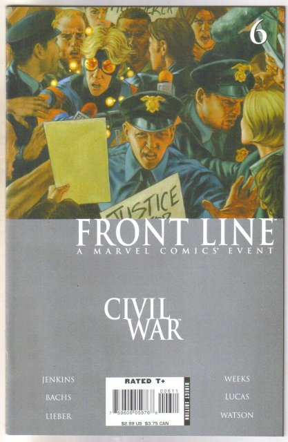 Front Line #6 comic book mint 9.8