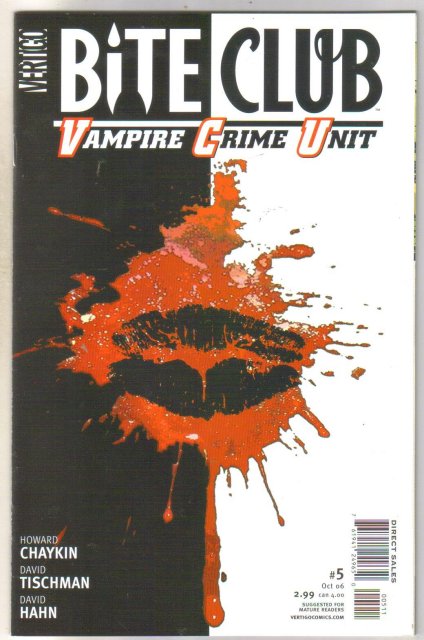 Bite Club #5 comic book mint 9.8
