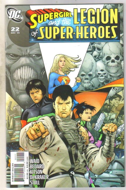 Supergirl and the Legion of Super-heroes #22 comic book mint 9.8