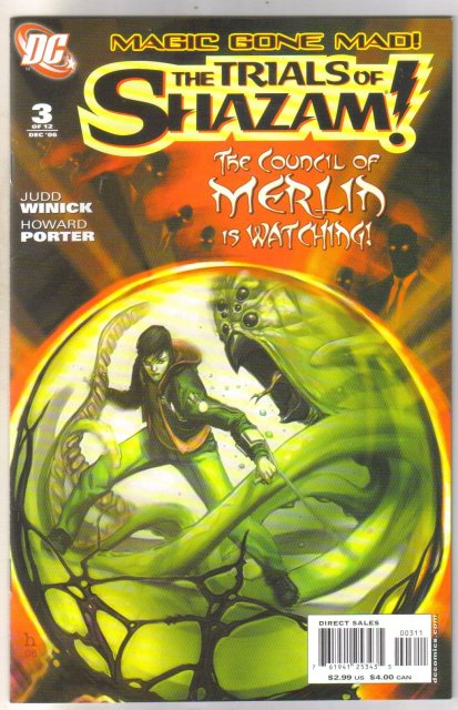 Trials of Shazam #3 comic book mint 9.8