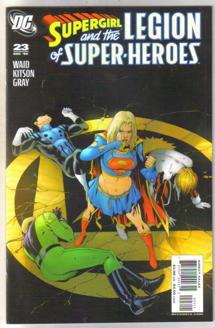 Supergirl and the Legion of Superheroes #23 comic book mint 9.8
