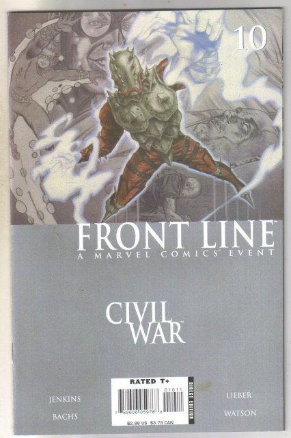 Front Line Civil War #10 comic book mint 9.8