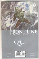 Front Line Civil War #10 comic book mint 9.8