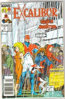 Excalibur #8 comic book near mint 9.4