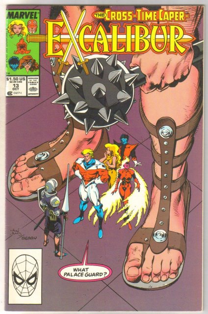 Excalibur #13 comic book very fine 8.0
