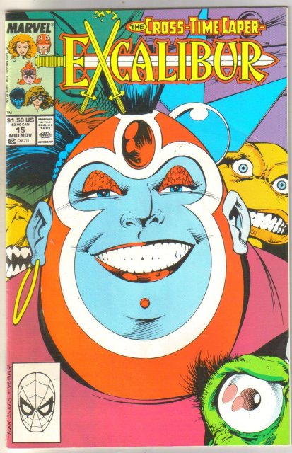 Excalibur #15 comic book near mint 9.4