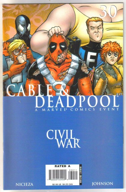 Cable & Deadpool Civil War #30 comic book mint 9.8